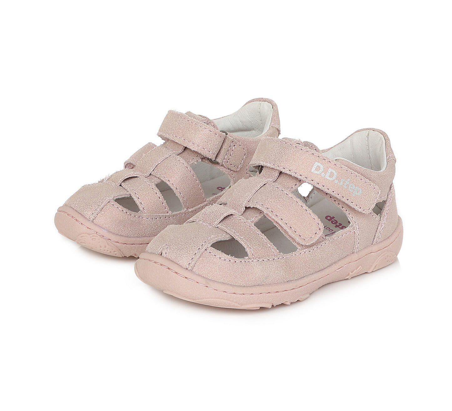 Kinder-Sandale, ergonomisch, Leder-Sandale, Barfuß