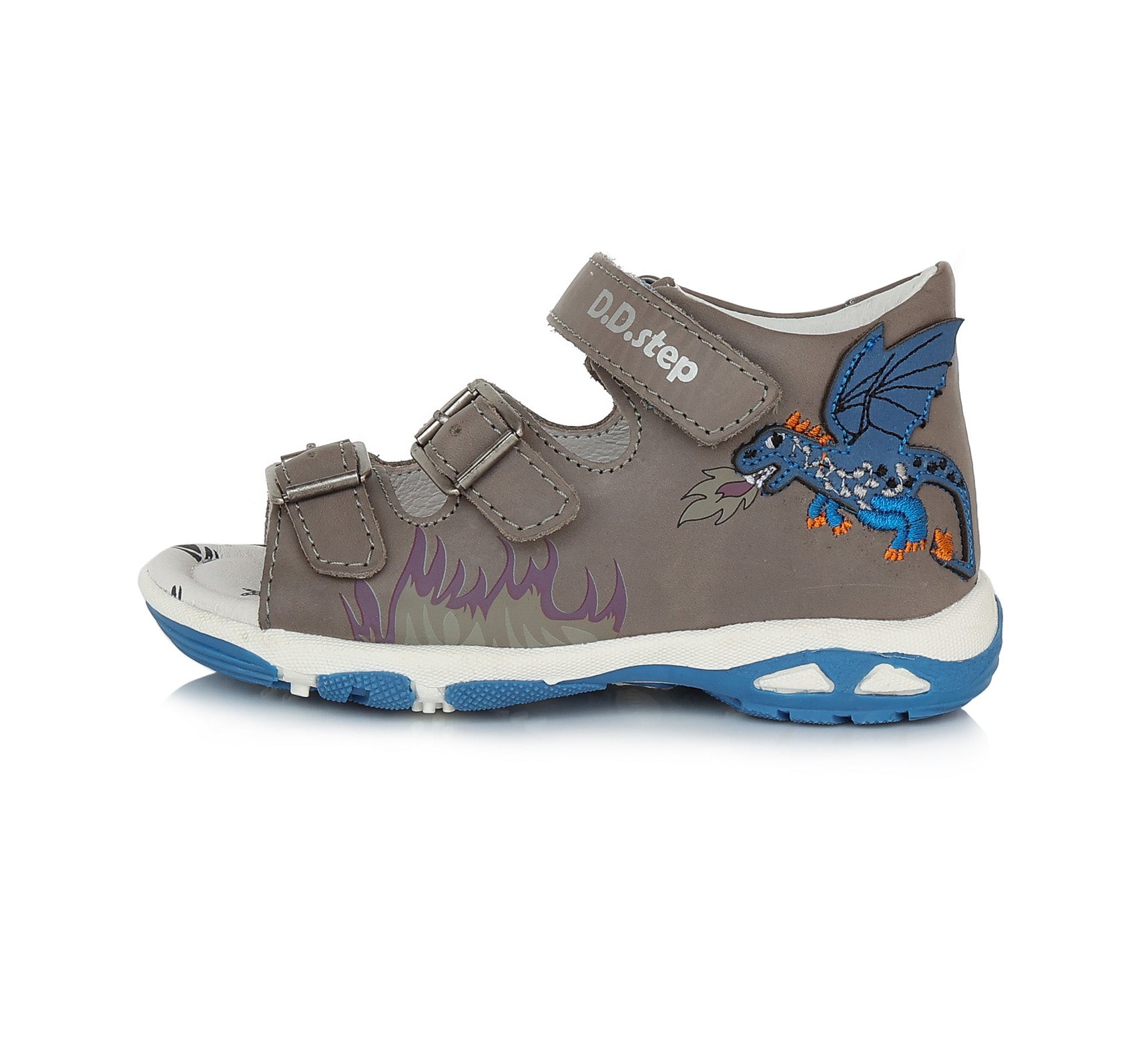 Kinder-Sandale, ergonomisch, Leder-Sandale